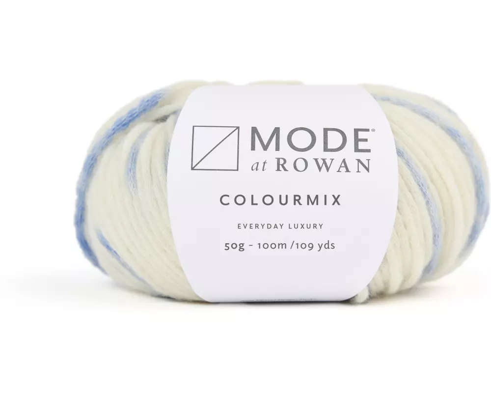 Mode at Rowan Wolle Colourmix 50 g, 100 m, Beige-Blau