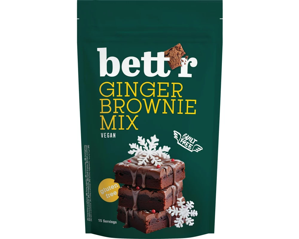 Bett'r Ingwer-Brownie-Weihnachtsbackmischung 400 g