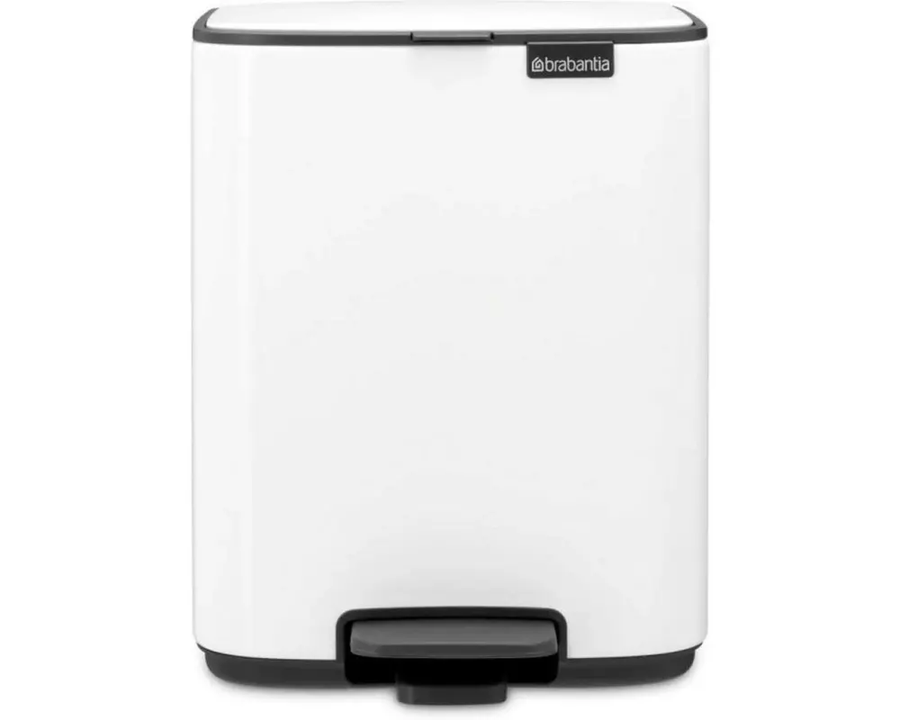 Brabantia Kosmetikeimer Bo 7 l, Weiss