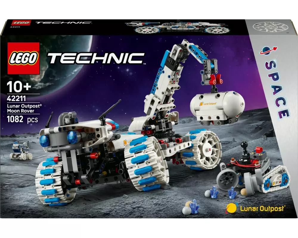 LEGO® Technic Lunar Outpost Mondrover-Raumfahrzeug 42211