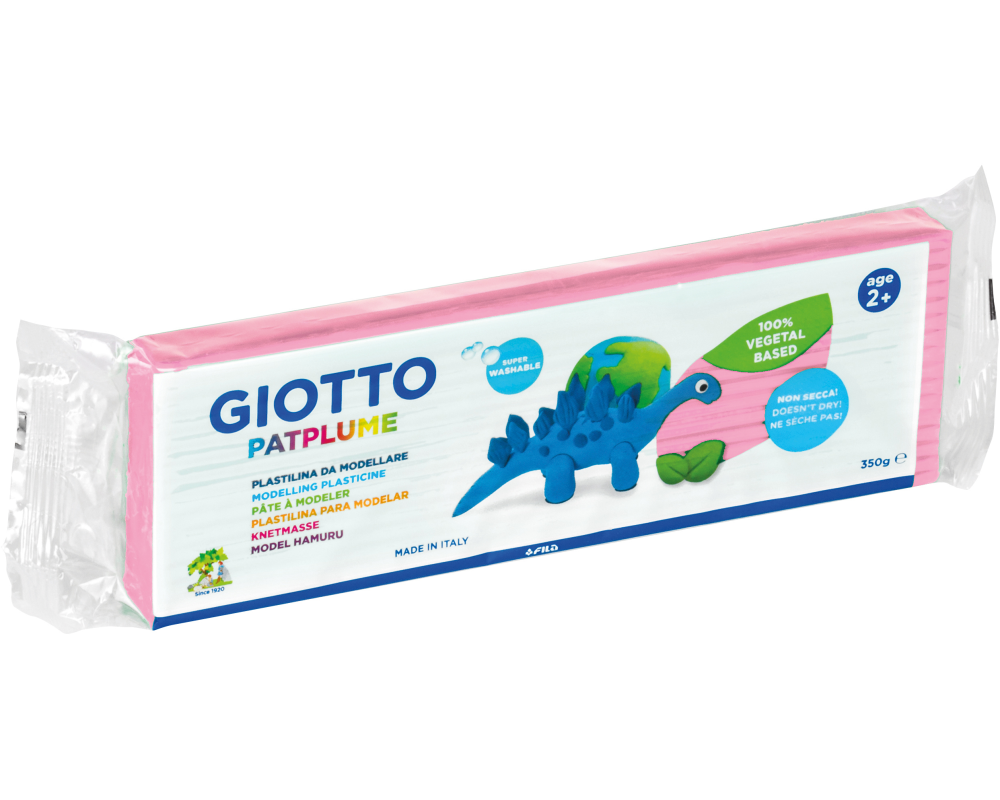 GIOTTO Knete Patplume 350g 510109 pink