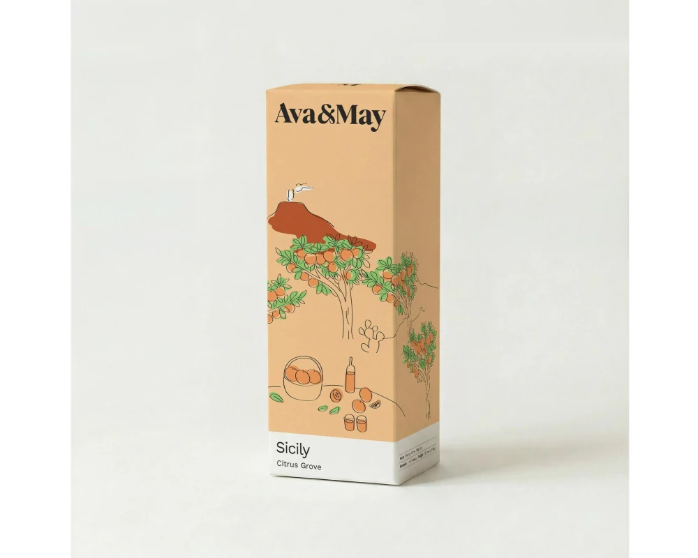 AVA & MAY Duftstäbchen Sizilien 120 ml