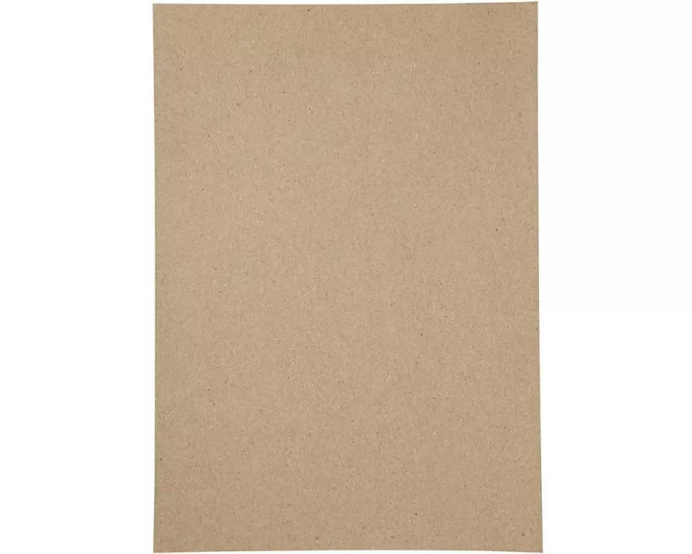 Creativ Company Bastelpapier 120 g, 20 Blatt, Braun