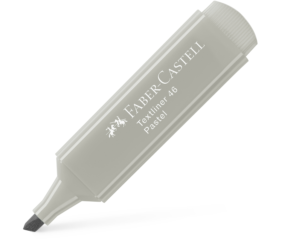 FABER-CASTELL Textmarker 1546 154634 Pastell seidengrau
