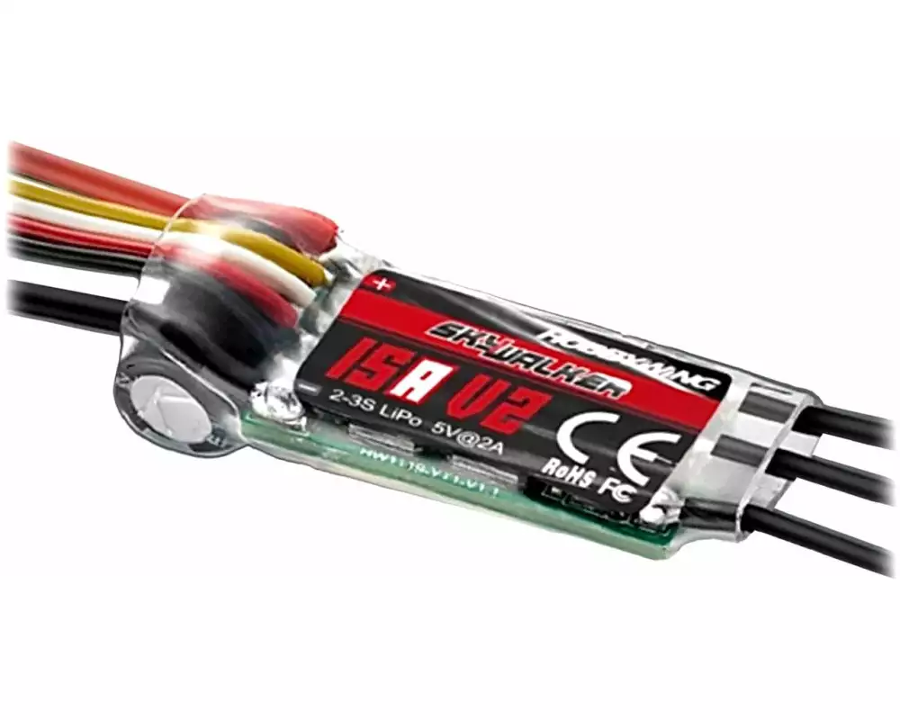 Hobbywing Brushless Regler Skywalker V2 15A 2-3S