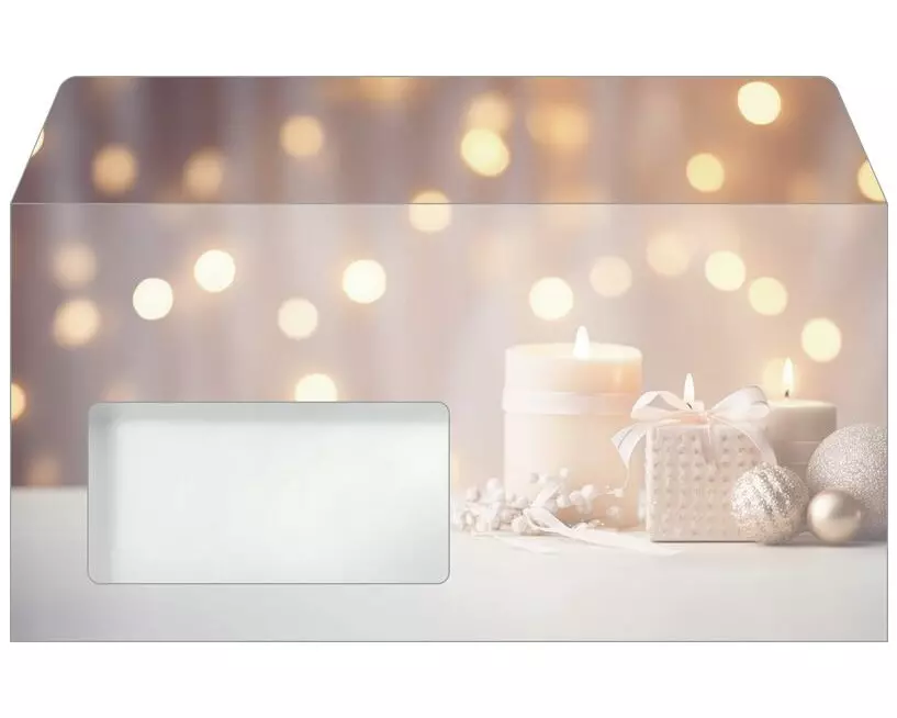 Sigel Weihnachtsumschlag, Golden Glow