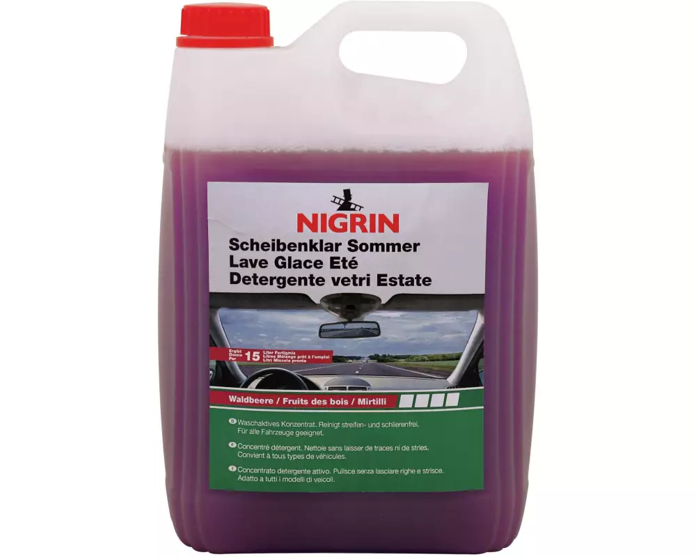 Nigrin Sommer-Scheibenreiniger Waldbeere, 5 l