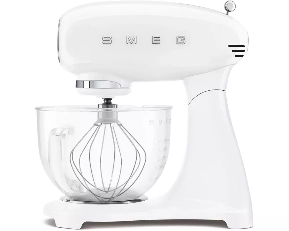 SMEG Küchenmaschine 50's Style SMF03RDEU Weiss