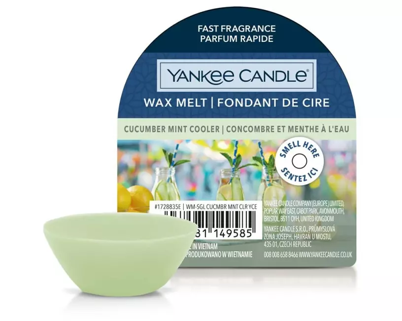 Yankee Candle Signature Duftwachsplättchen Cucumber Mint Cooler