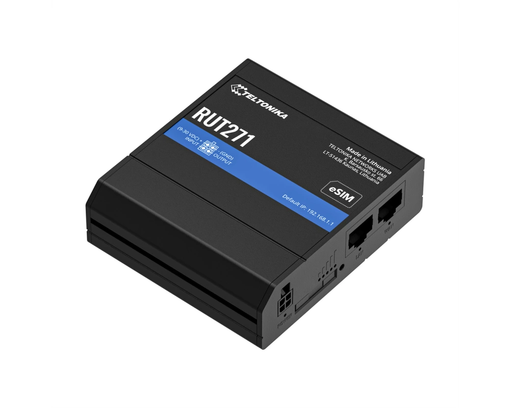 TELTONIKA RUT271 Redcap 5G Router eSIM