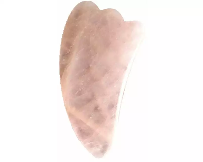 YÙ BEAUTY Gua Sha Stein Rosenquarz Gua Sha Stein Rosenquarz
