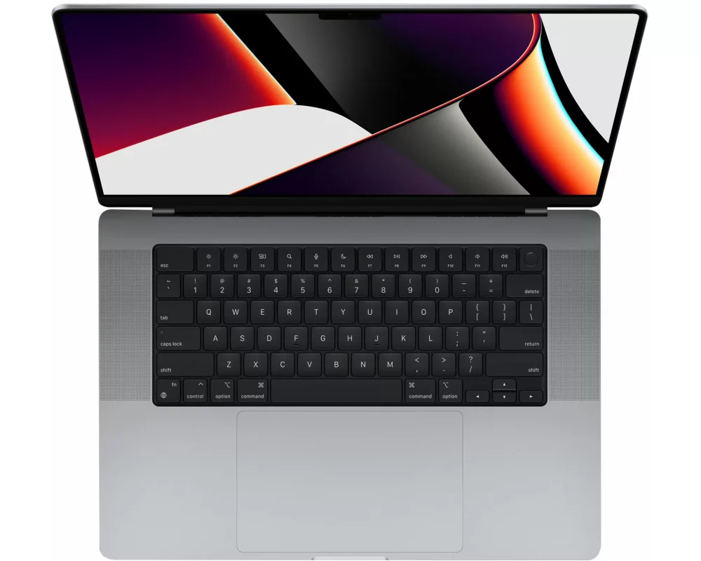 Apple MacBook Pro 16 inch with Apple M1 Pro chip 10‑core CPU and 16‑core GPU 16GB memory 512GB SSD Space Grey