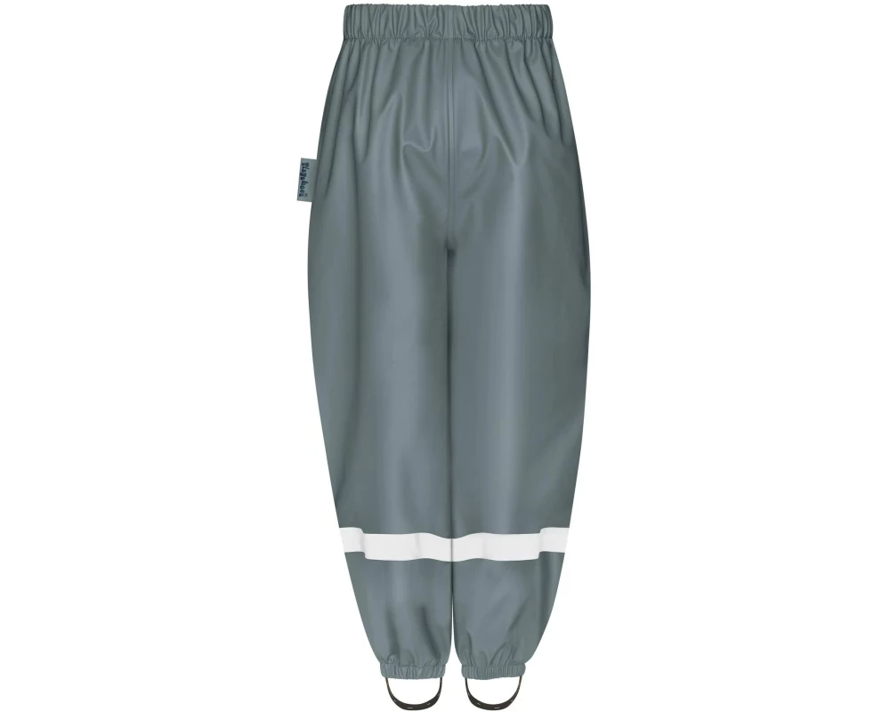 Playshoes Fleece-Regenhose Gr. 140, Dunkelgrau