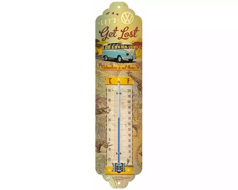 Nostalgic Art Thermometer VW Bus 6.5 x 28 cm