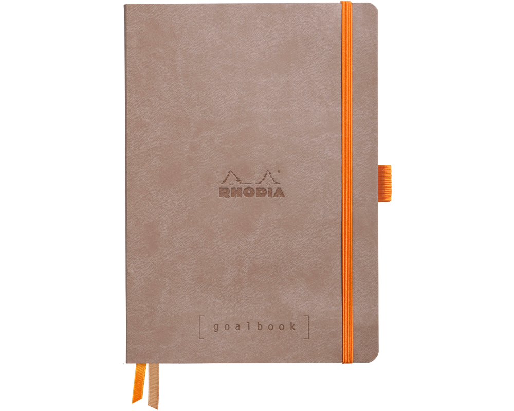 RHODIA Goalbook Notizbuch A5 117573C Softcover taupe 240 S.