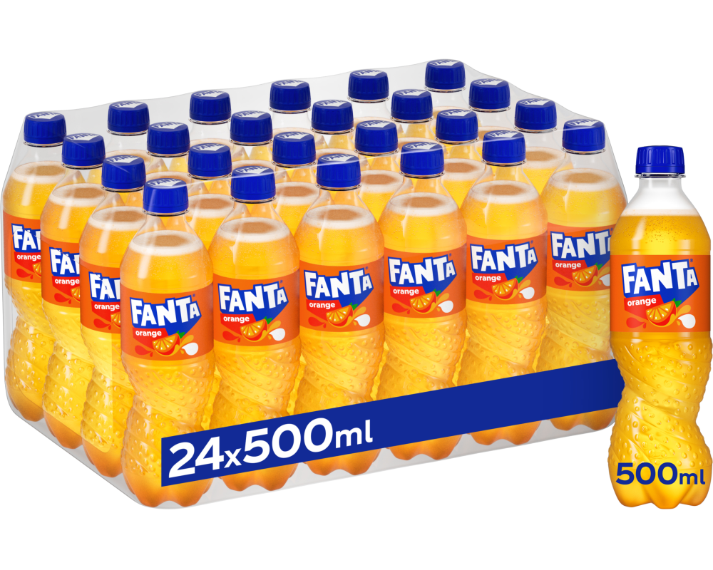 FANTA Orange, Pet 129400001797 50 cl, 24 Stk.