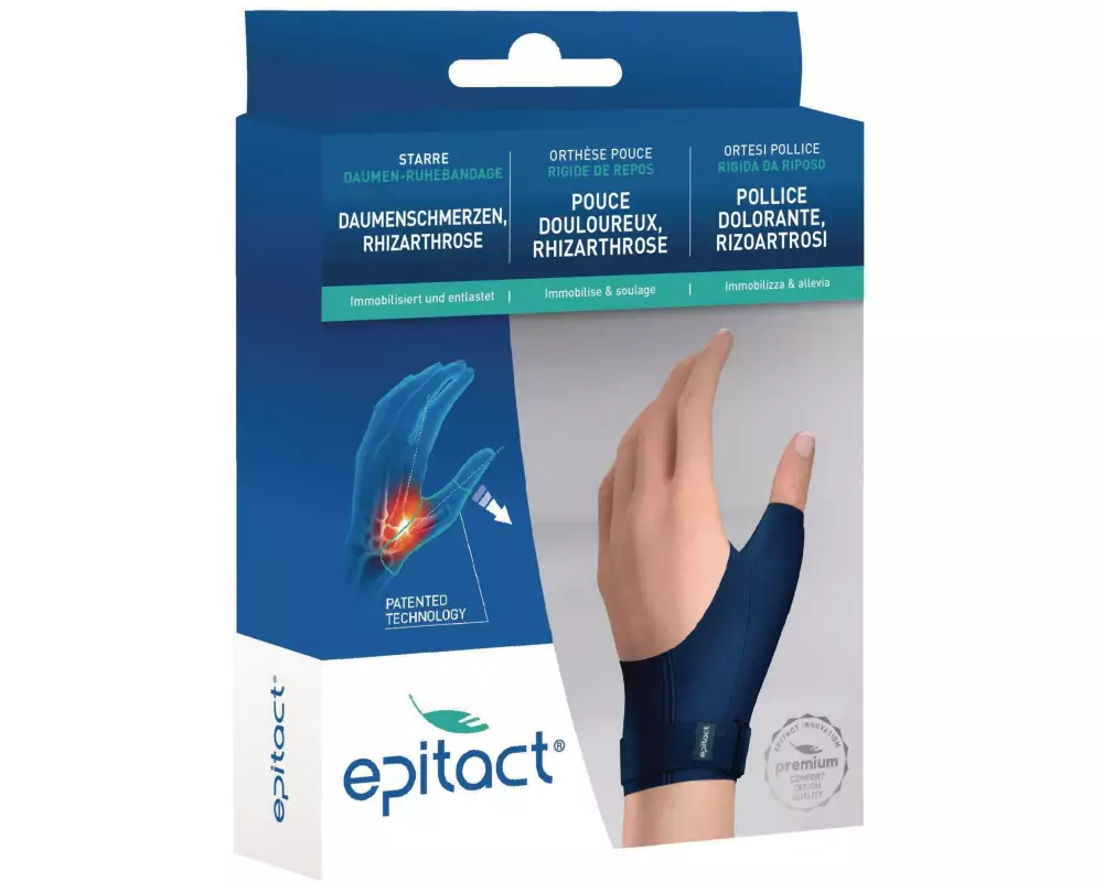Epitact Starre Daumen-Ruhebandage links M