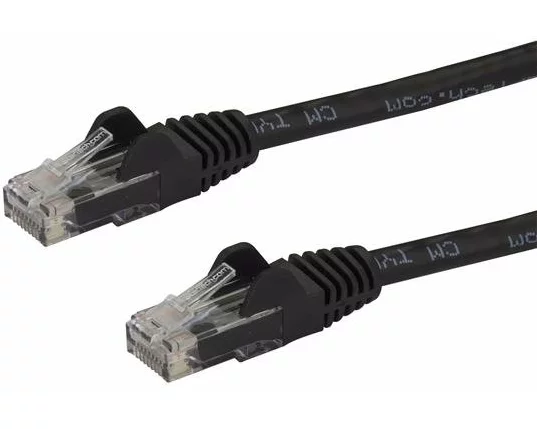 StarTech.com N6PATC7MBK Netzwerkkabel Schwarz 7 m Cat6 U/UTP (UTP)