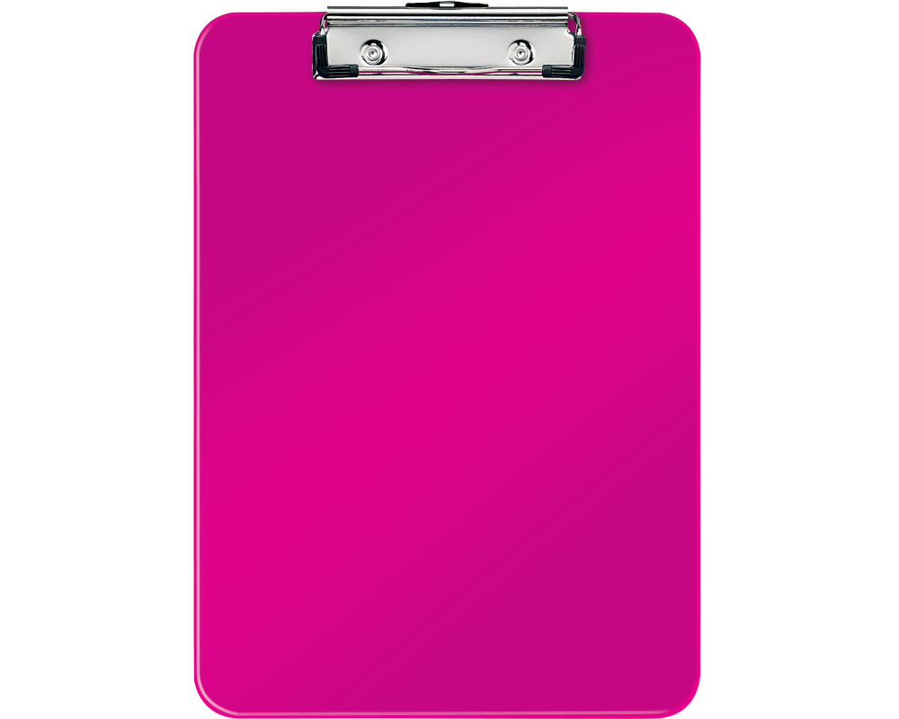 LEITZ Klemmbrett WOW PS A4 39710023 pink