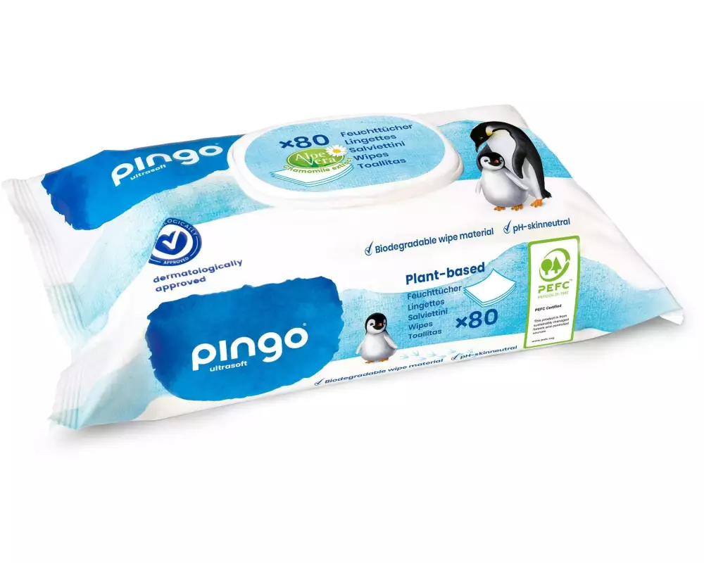 Pingo Feuchttücher Aloe Vera 80 Stück