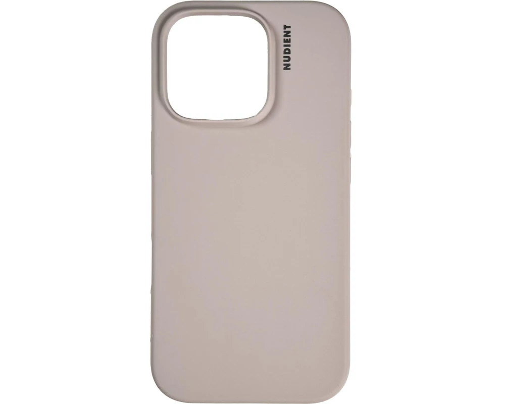 Nudient Back Cover Base Case iPhone 16 Pro Max Stone Beige