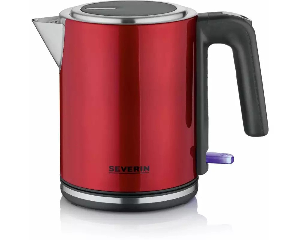 Severin Wasserkocher WK 3427 1 l, Rot/Schwarz