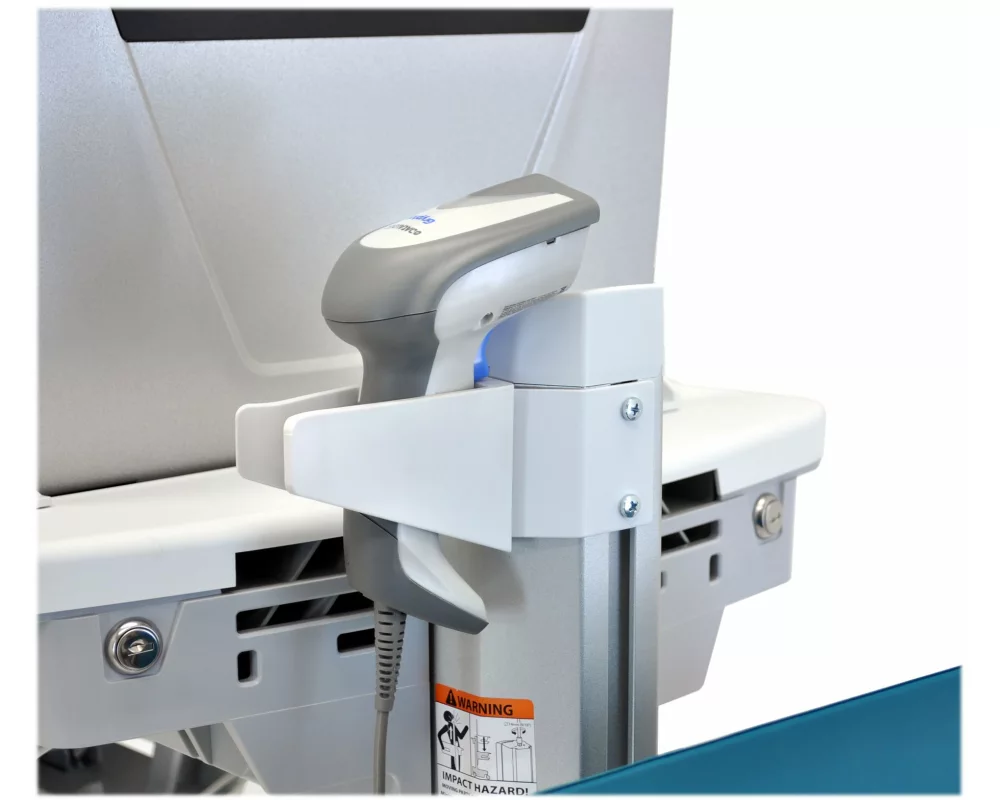 ERGOTRON cart with LCD-Arm, StyleView, SLA powered 1 drawer, 24 inch, adjustable 68,6cm