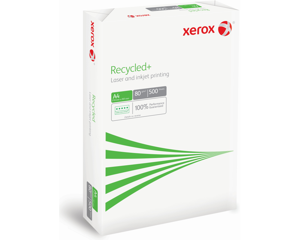 XEROX Kopierpapier Recycled+ A4 470224 80g weiss CIE85 500 Blatt