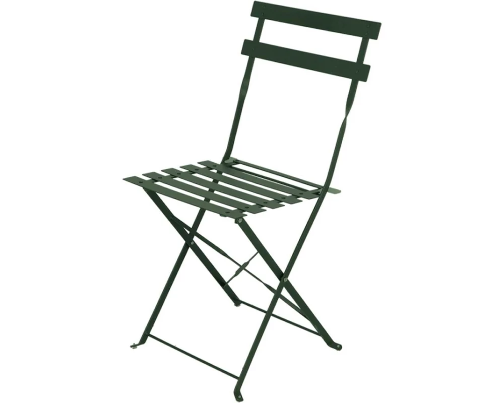 Esschert Design Bistrostuhl Metall Grün Klappbar