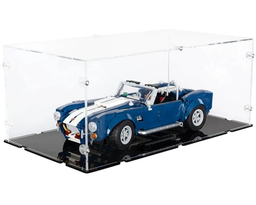 iDisplayit Acryl-Display für LEGO 10357 Shelby Corba 427 SC nur Boden