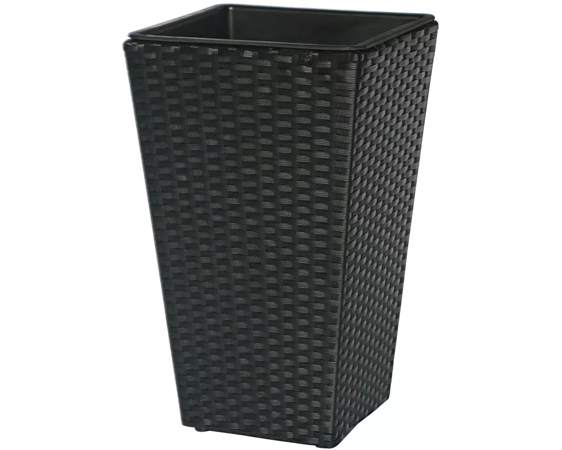 COCON Pflanzentopf 2.52 L Schwarz