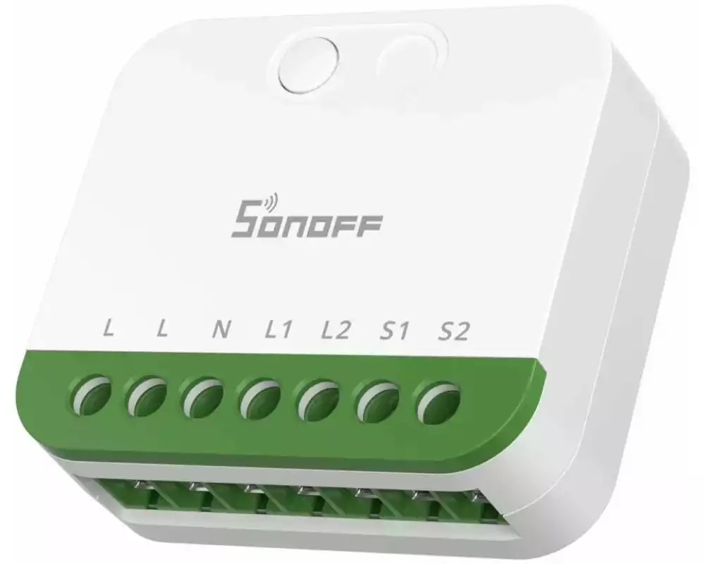 SONOFF MINI-2GS Matter Zweikanal Unterputz Weiss