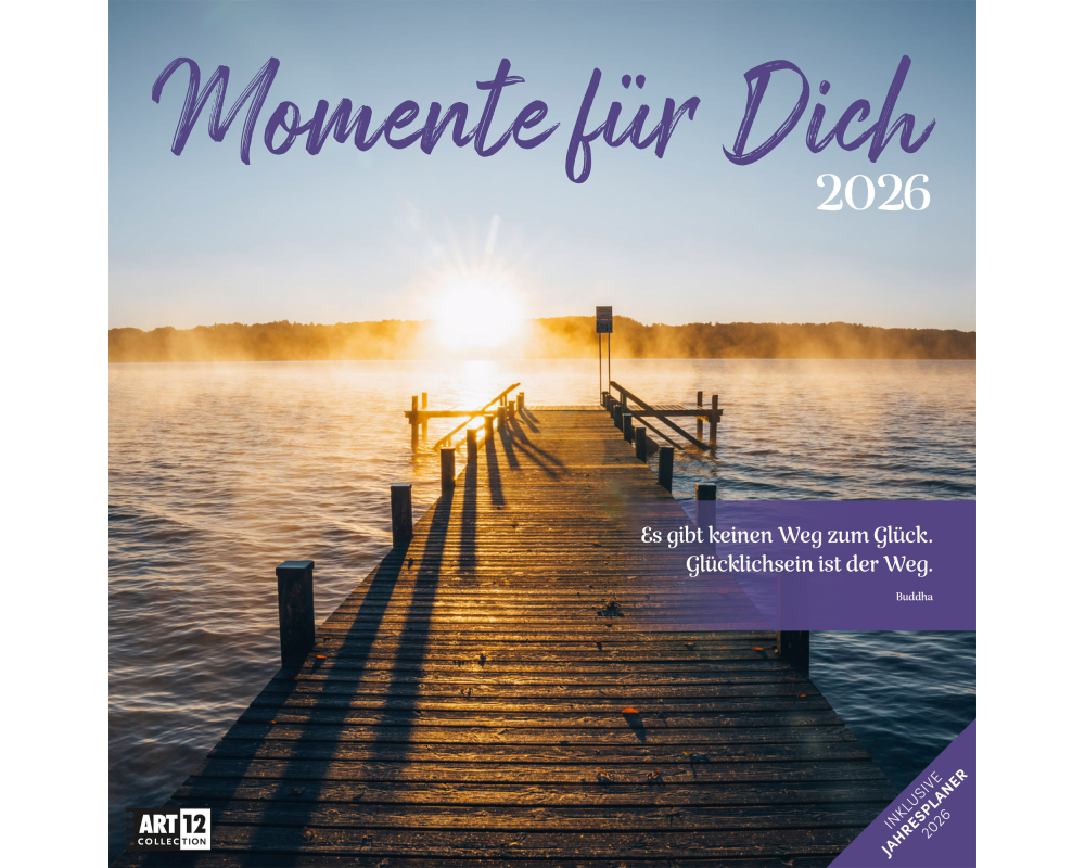 ACKERMANN Bildkalender 2026 4602 Momente für Dich ML 30x30cm