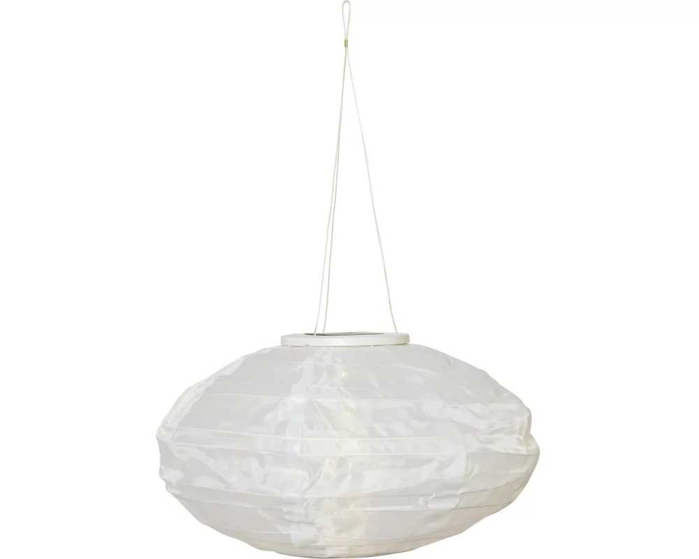 Star Trading Lampion Solar Festival, Ø 35 cm, Weiss