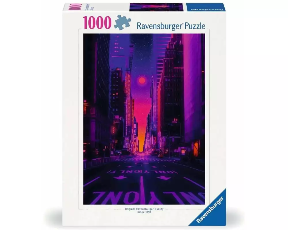Ravensburger Puzzle New York in Neon