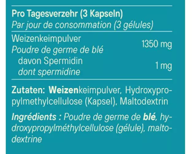 Dr. Niedermaier Spermidin 90 Stück