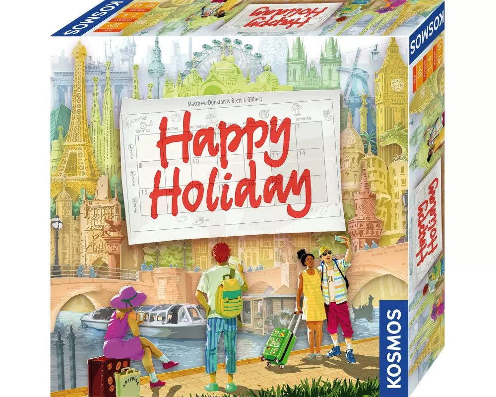 Kosmos Familienspiel Happy Holiday Europareise