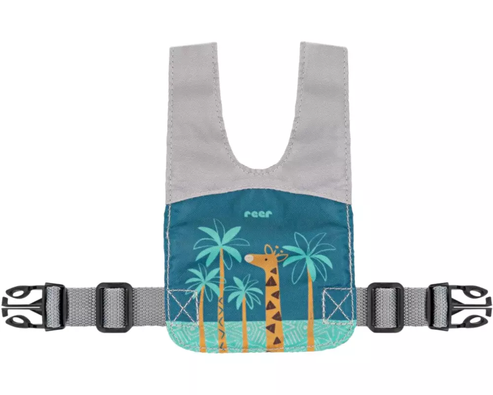 reer Lauf- und Schutzgurt TravelKidGo 1 Stück, Grau/Türkis