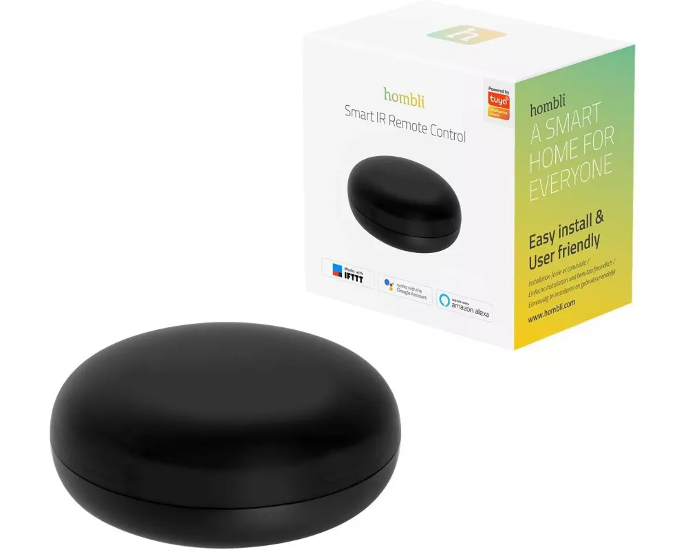 hombli Funk-Universalsensor Smart IR Remote Control, Schwarz