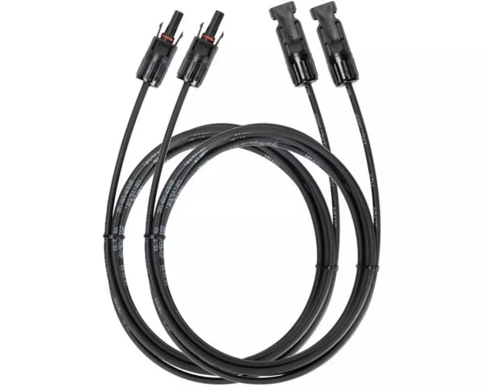 EcoFlow Solar-Verlängerungskabel MC4-kompatibel 3m 2.5 mm² 2 Stück