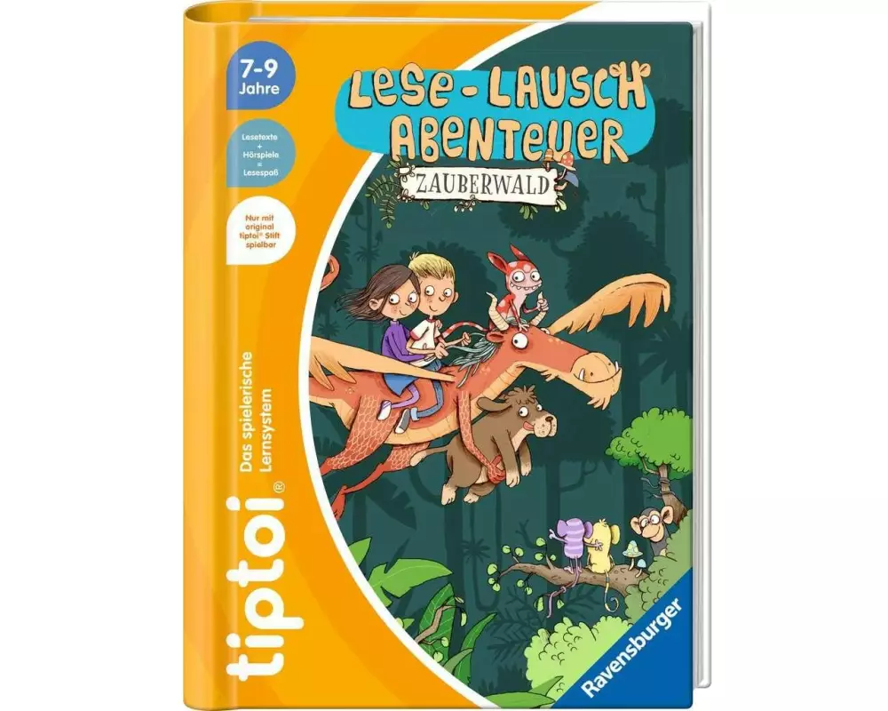 tiptoi Lernbuch Lese-Lausch-Abenteuer Zauberwald
