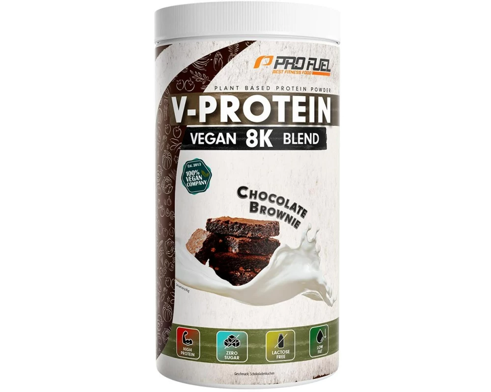 ProFuel Pulver V-Protein 8K Blend Chocolate Brownie 750 g