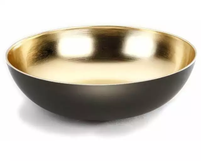 Holly & Jolly Schale Gold-Schwarz, Ø 30 cm