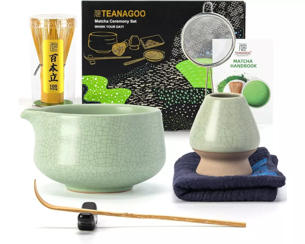 TEANAGOO Matcha Set 0.51 l, Hellgrün