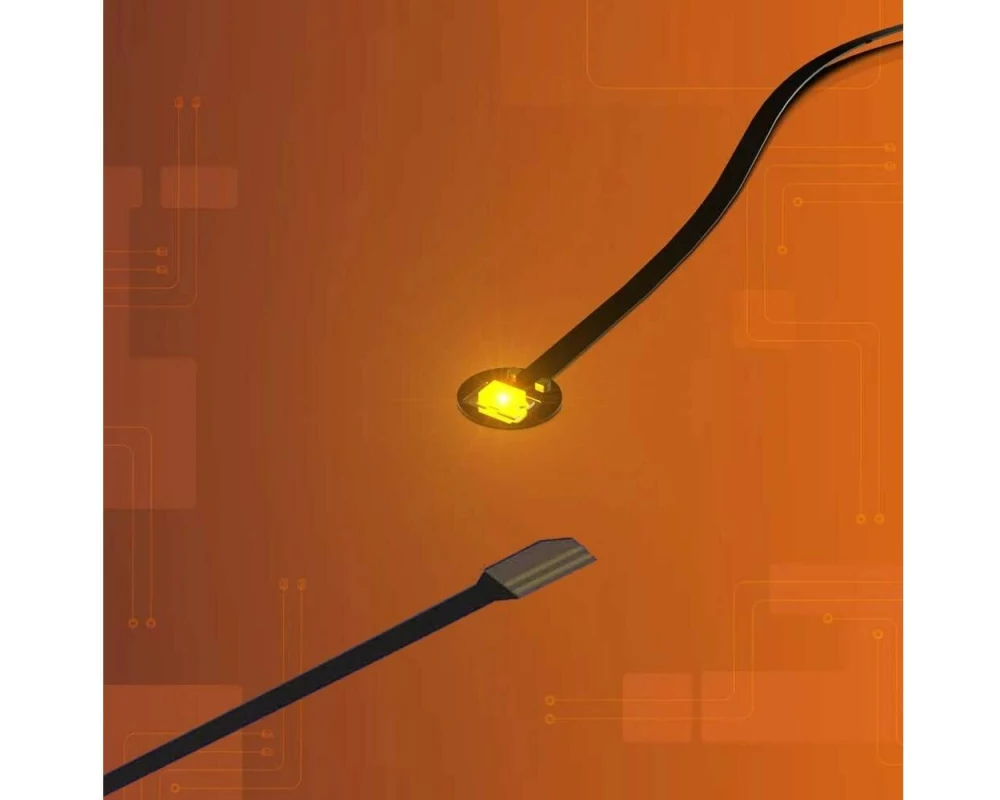 Light My Bricks 2.0 Astro LED Orange 30 cm Flachkabel 4er Pack