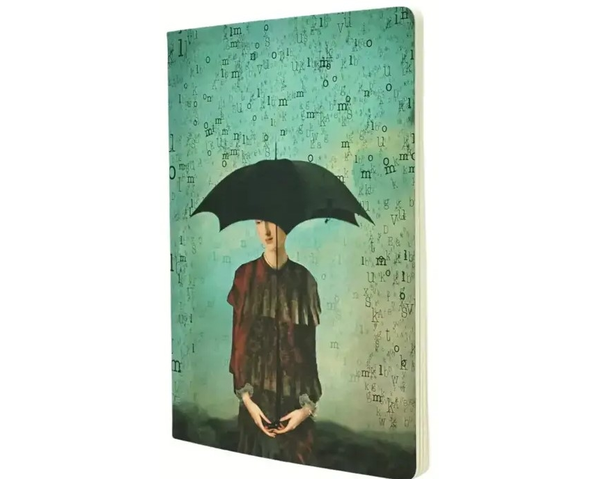 PAPERBLANKS Notizheft A4 CBD6286 Wordscapes liniert 80 S.