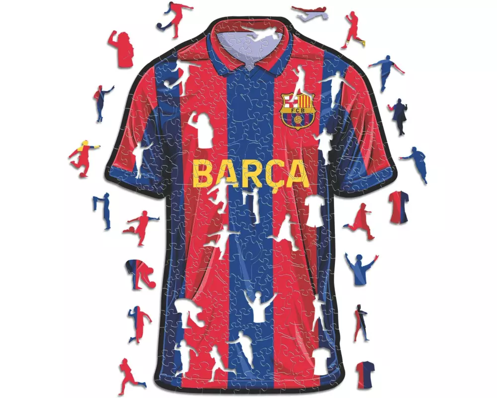 Iconic Puzzle Holz-Puzzle FC Barcelona – Trikot