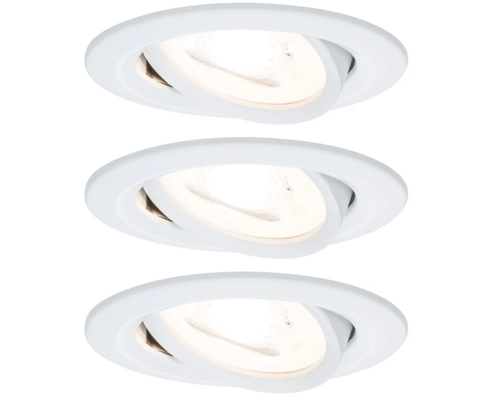 Paulmann Einbauleuchte LED Nova Basisset schwenkbar