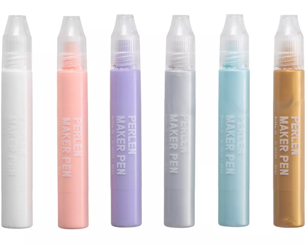 Folia Perlentropfenfarbe 30 ml, Mehrfarbig