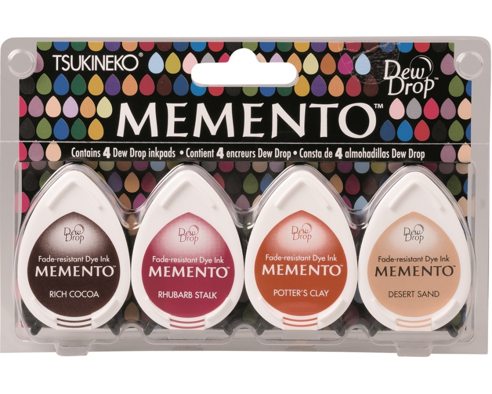 KNORR PRANDELL Stempelkissen Memento 3.5x5cm 211511945 multicolor 4 Farben